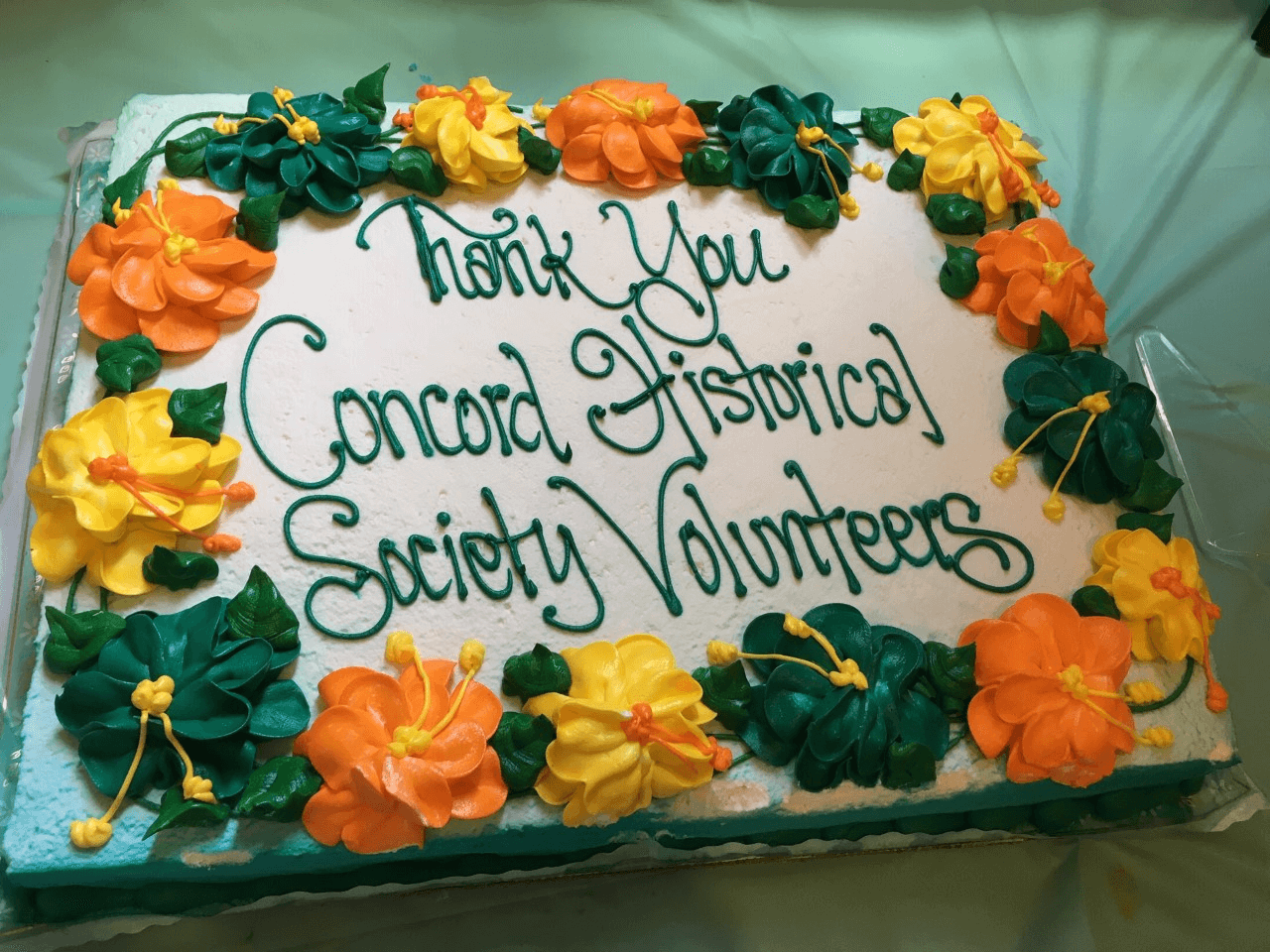 CHSvolunteerCake2019