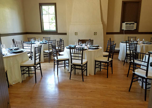 Foskett Brown Fireplace Room